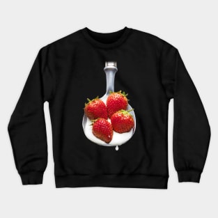 Strawberries 'n' Cream Crewneck Sweatshirt